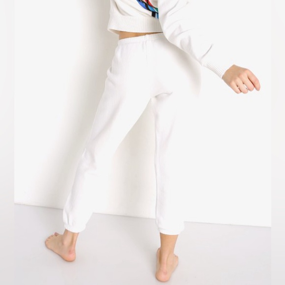 Spiritual Gangster Perfect Terry Sweatpants Rainbow Patch Cotton Size Large - Picture 3 of 16